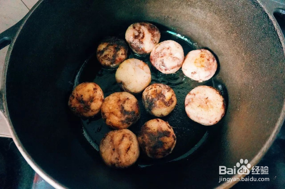 怎么炸糖豆饼好吃?