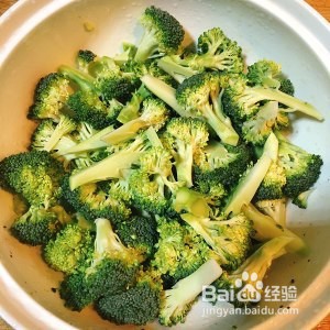 健康养生佳品空气炸锅版西兰花的做法