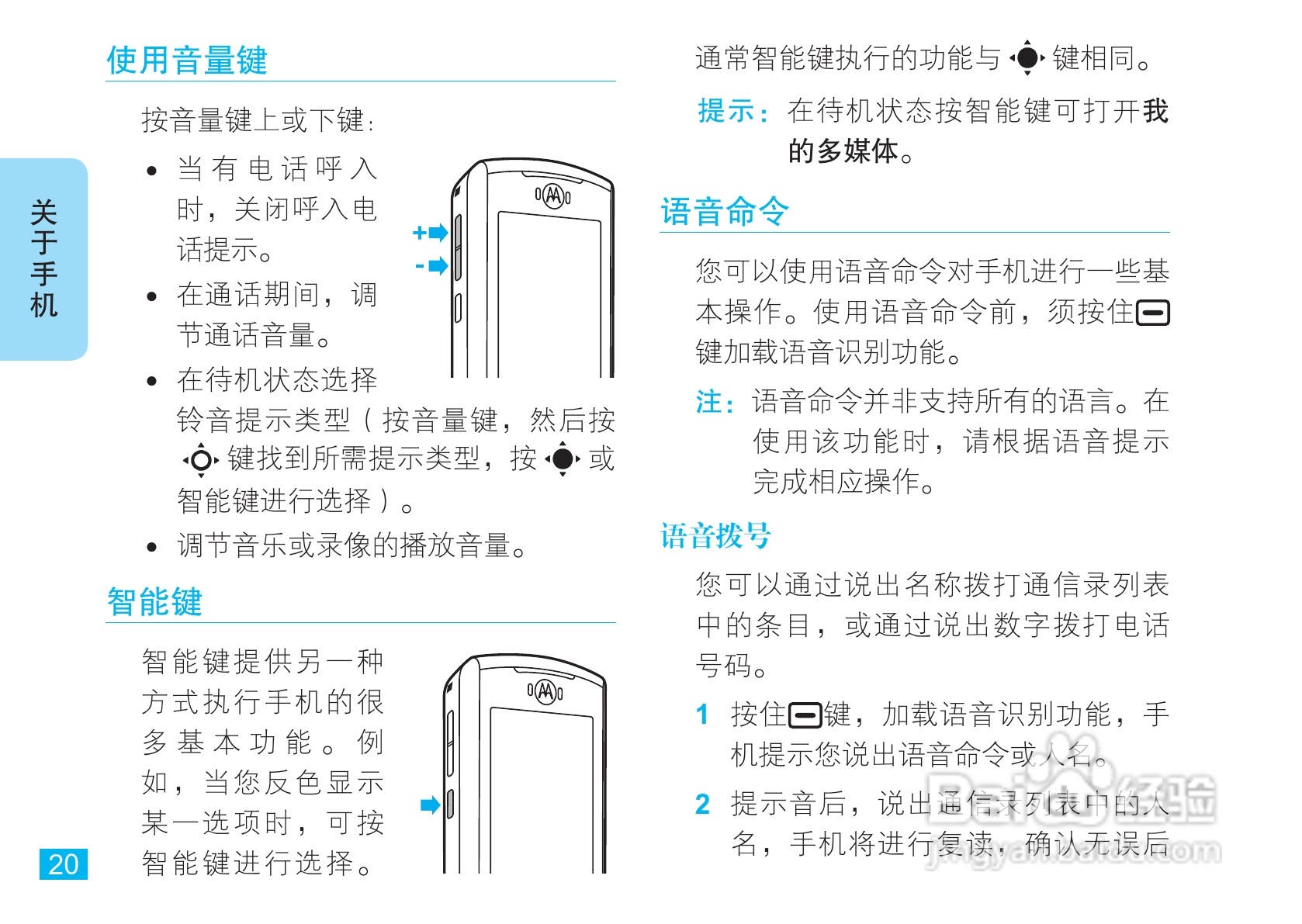 摩托罗拉VE66手机使用说明书:[3]