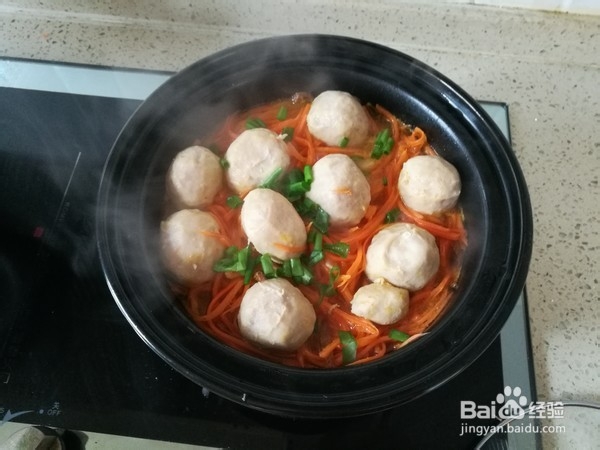 如何做出美味可口的胡萝卜丝肉丸