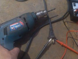 怎样学使用万用表之 怎样修手枪钻