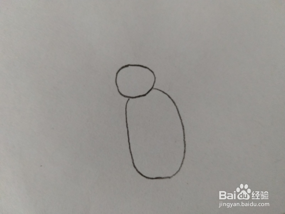 简笔画可爱小白兔的画法