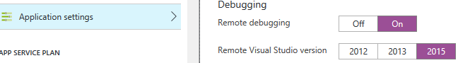图解远程调试 Azure Web App