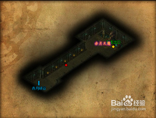 烈火战神赤月恶魔副本探秘