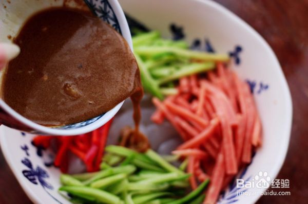 拉皮凉拌三丝#资深营养师#