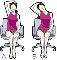 教你转椅瘦身方法