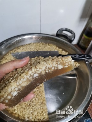 双层马蹄燕麦糕