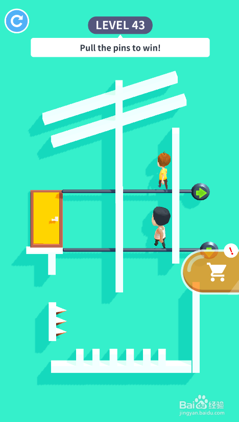 Tap Tap Rescue的第43关怎样通关