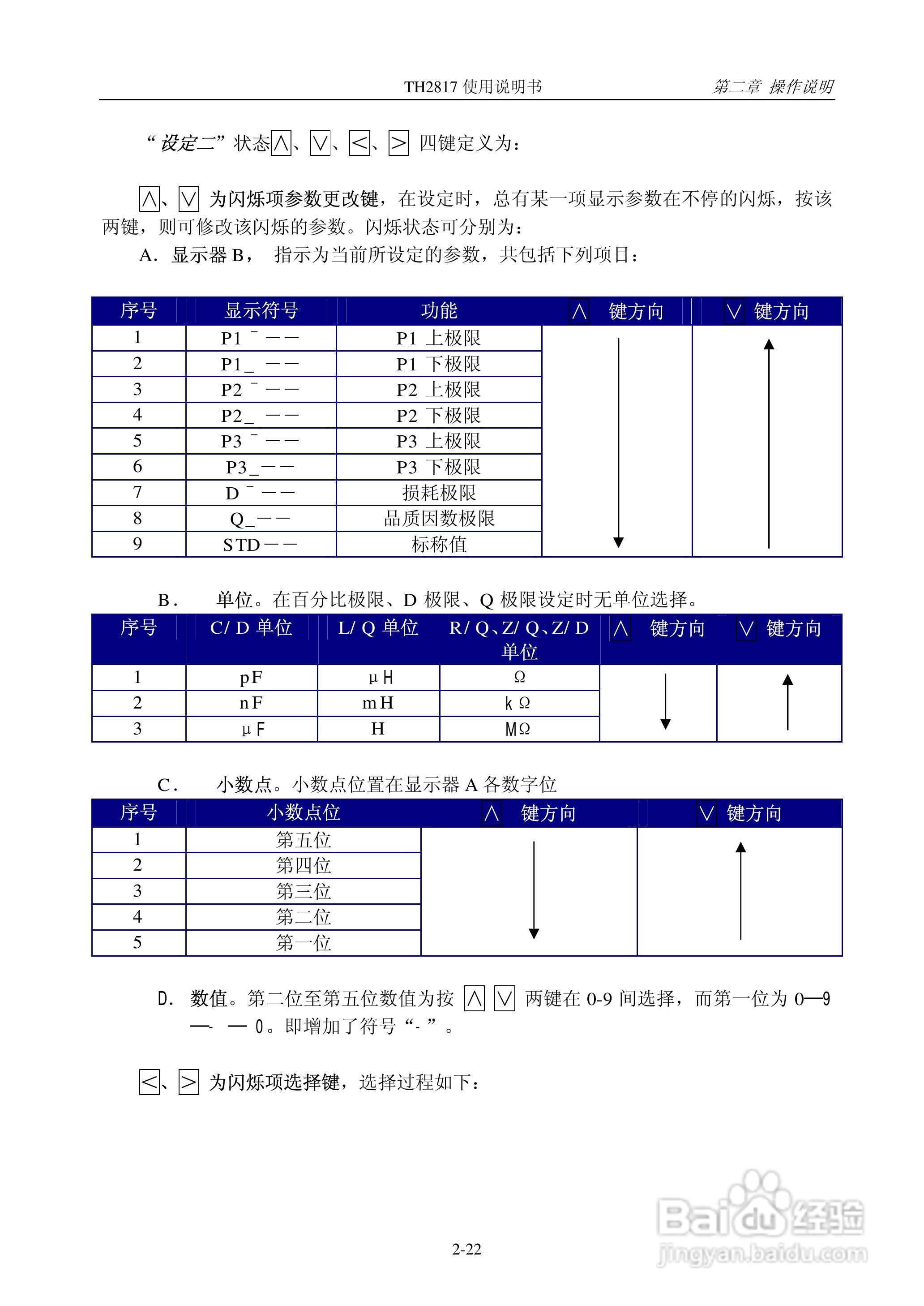 TH2817 LCR数字电桥说明书:[4]