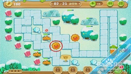 保卫萝卜2：极地冒险 第07关图文攻略