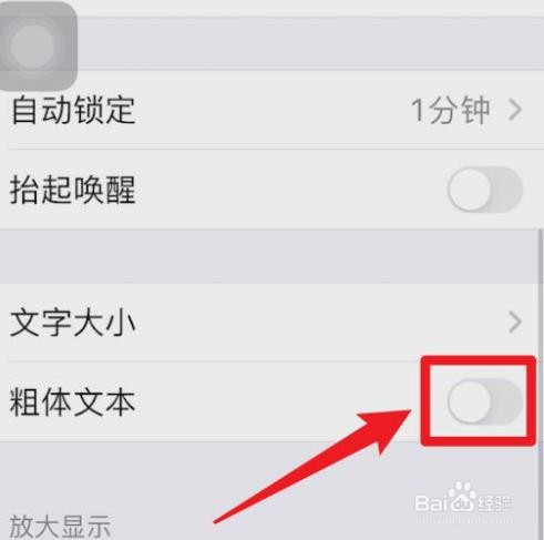 苹果粗体文字如何设置