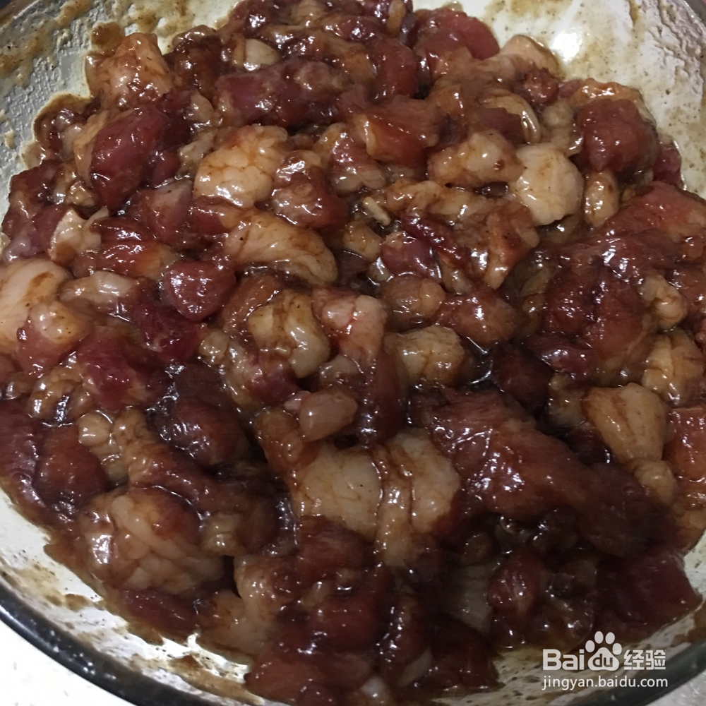 香气满满的叉烧馅