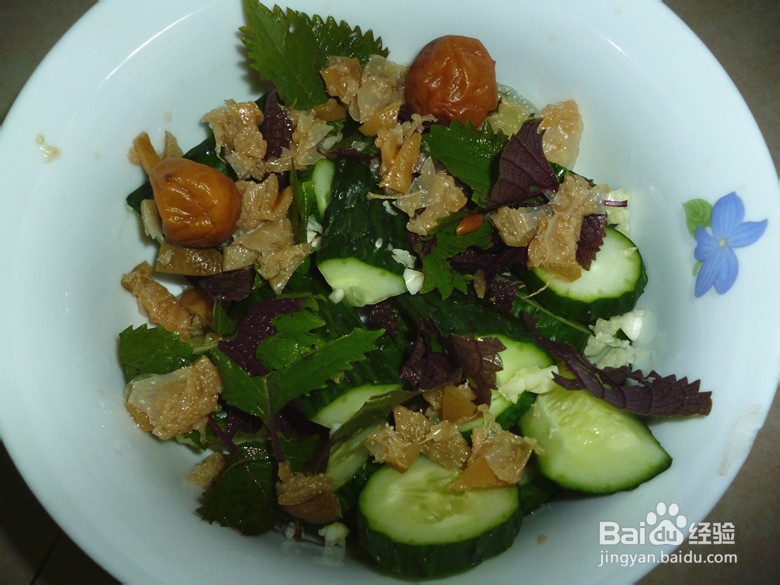 简单的夏季现吃凉菜：[1]【开胃】凉拌青瓜