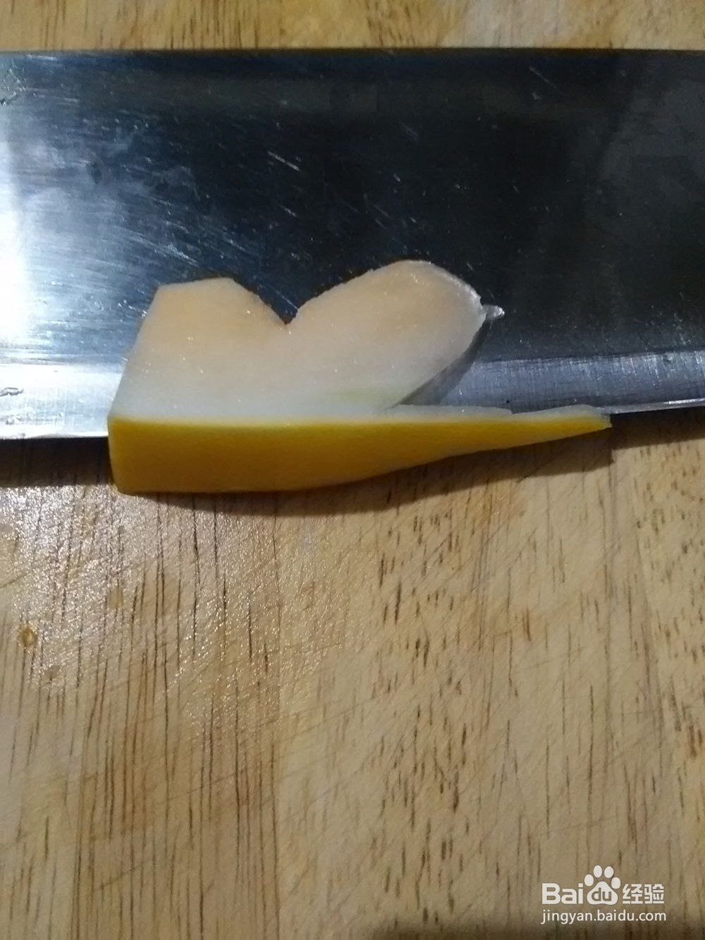 怎么用蜜瓜做蝴蝶