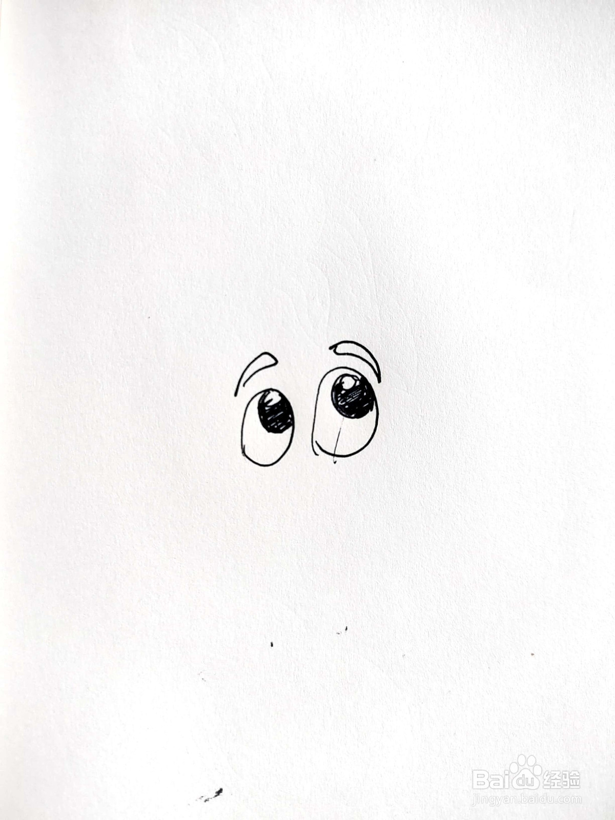萌萌的小鸭子线描画怎么画
