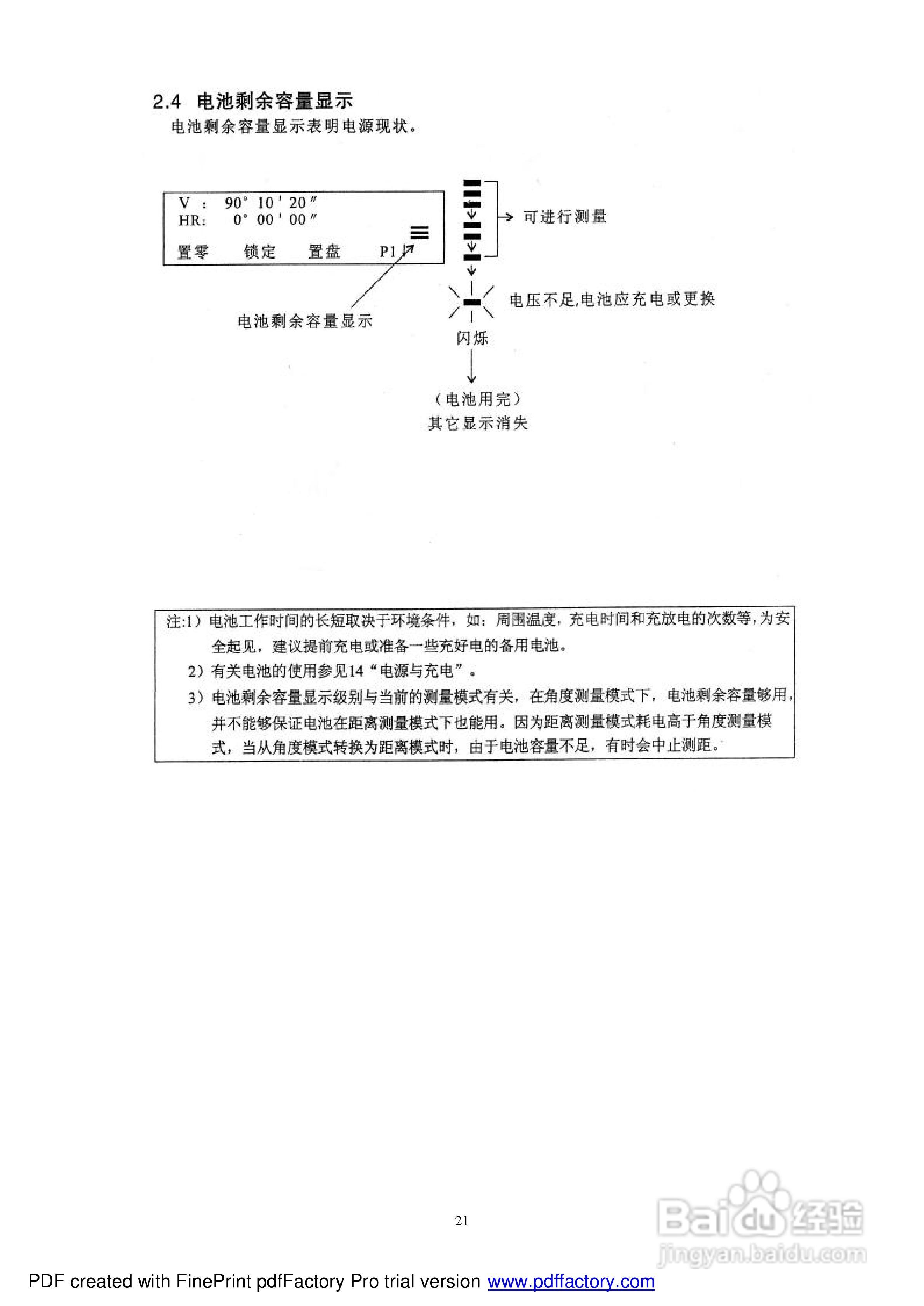 拓普康GTS-330N型电子全站仪使用说明书:[3]