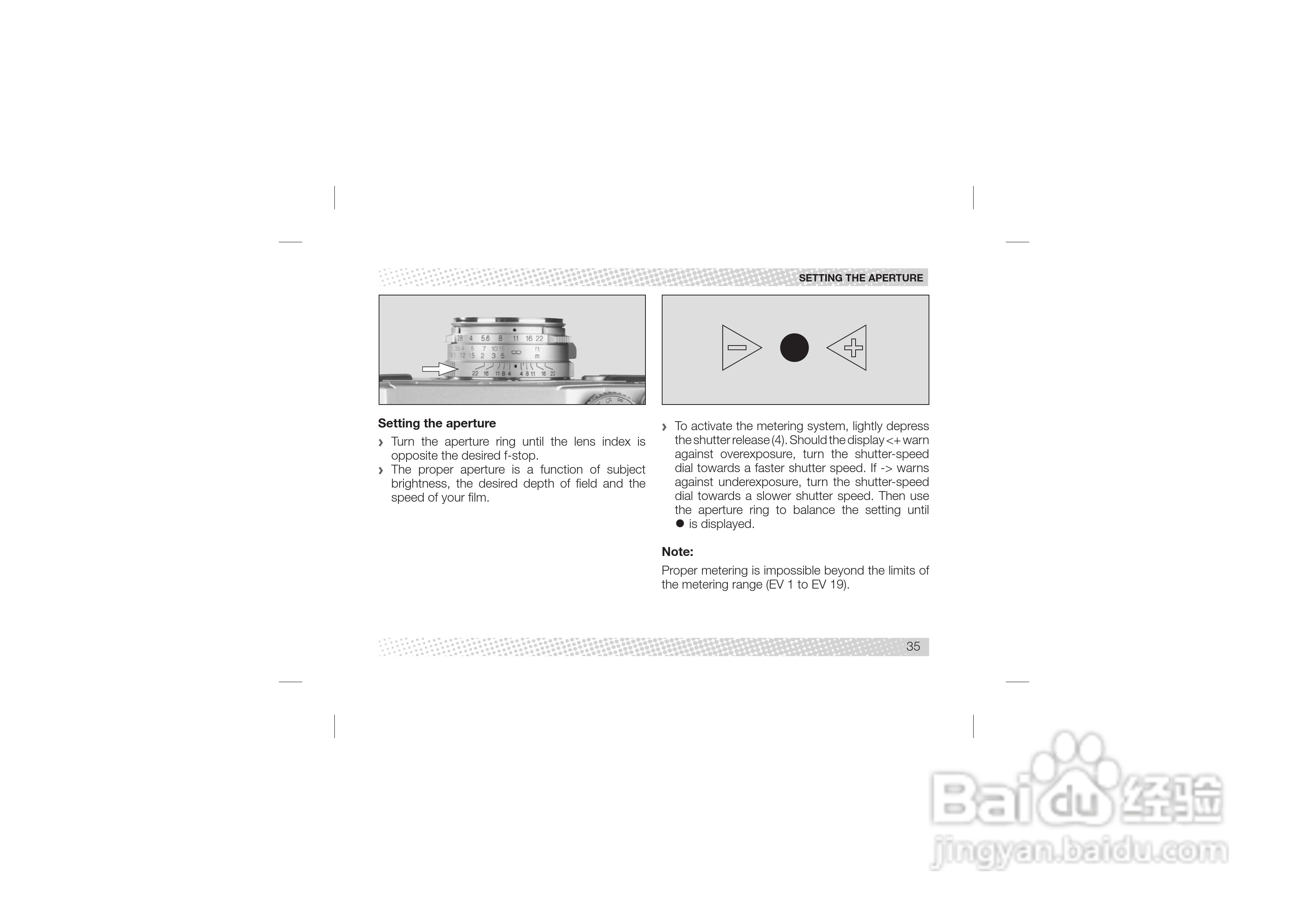 Rollei 35 RF型数码相机说明书:[4]