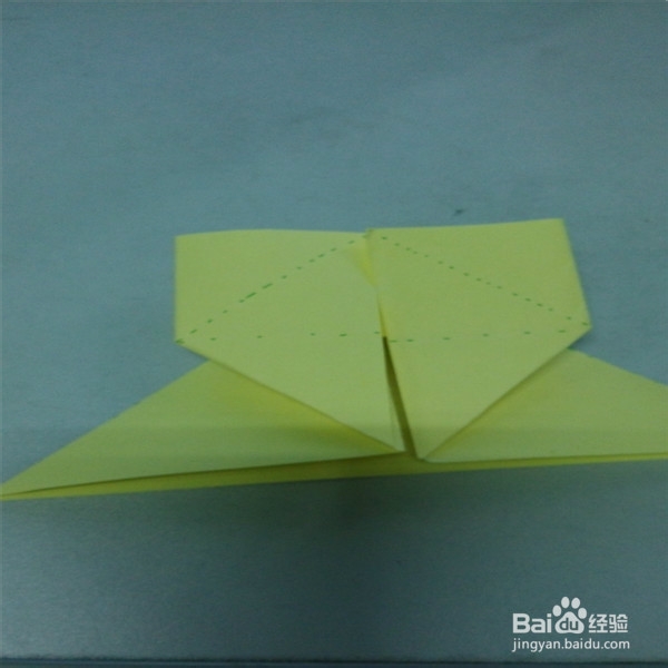 心形折纸书签的制作