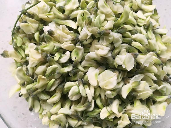 槐花蒸饺的做法