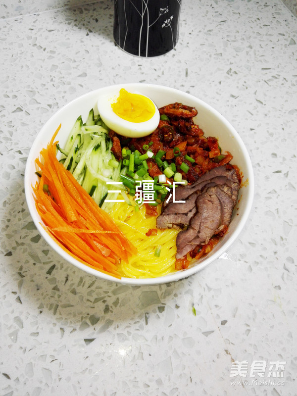 韩国温面 朝鲜族黄面条