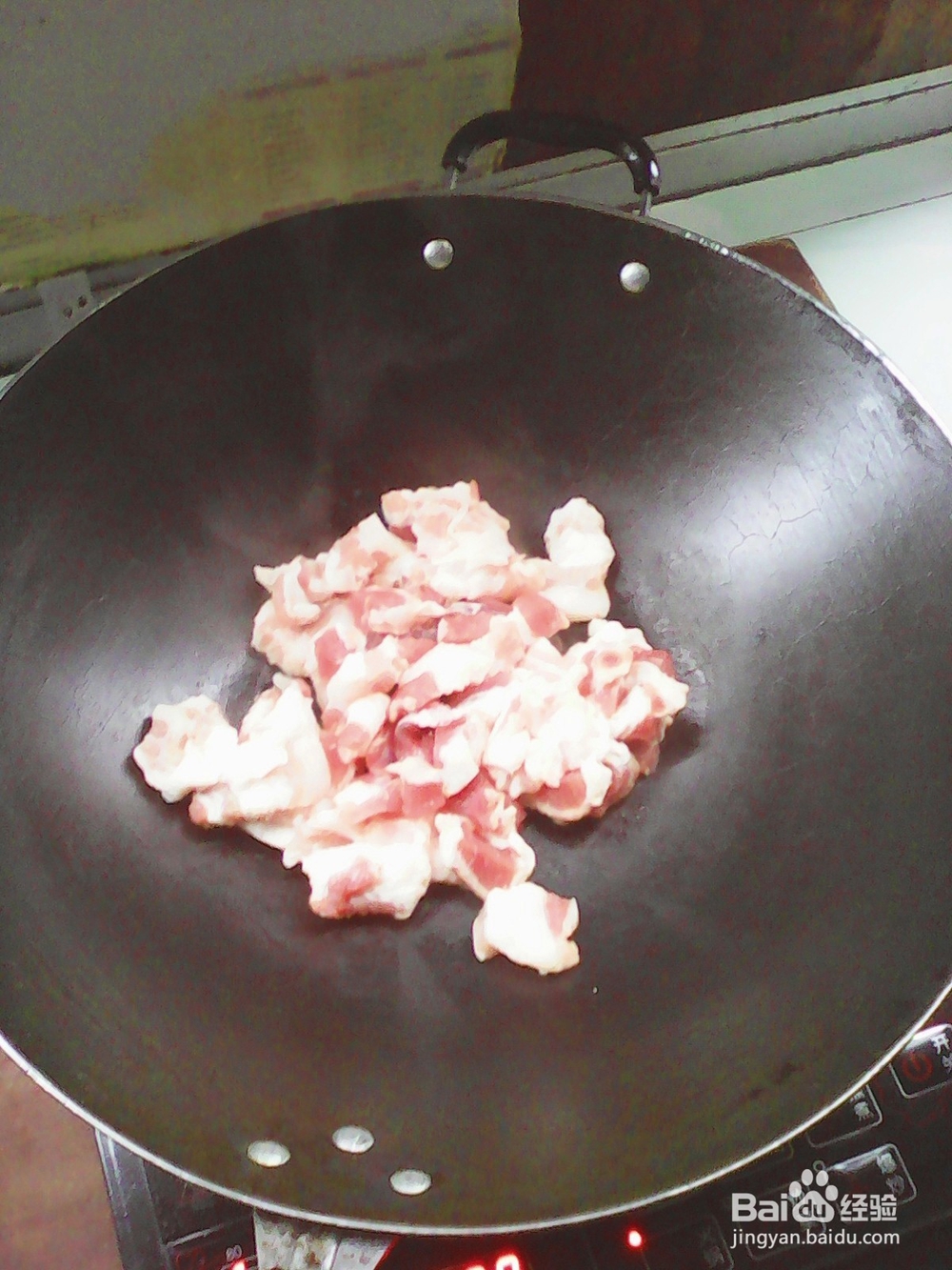 家常菜-五花肉炒茄子