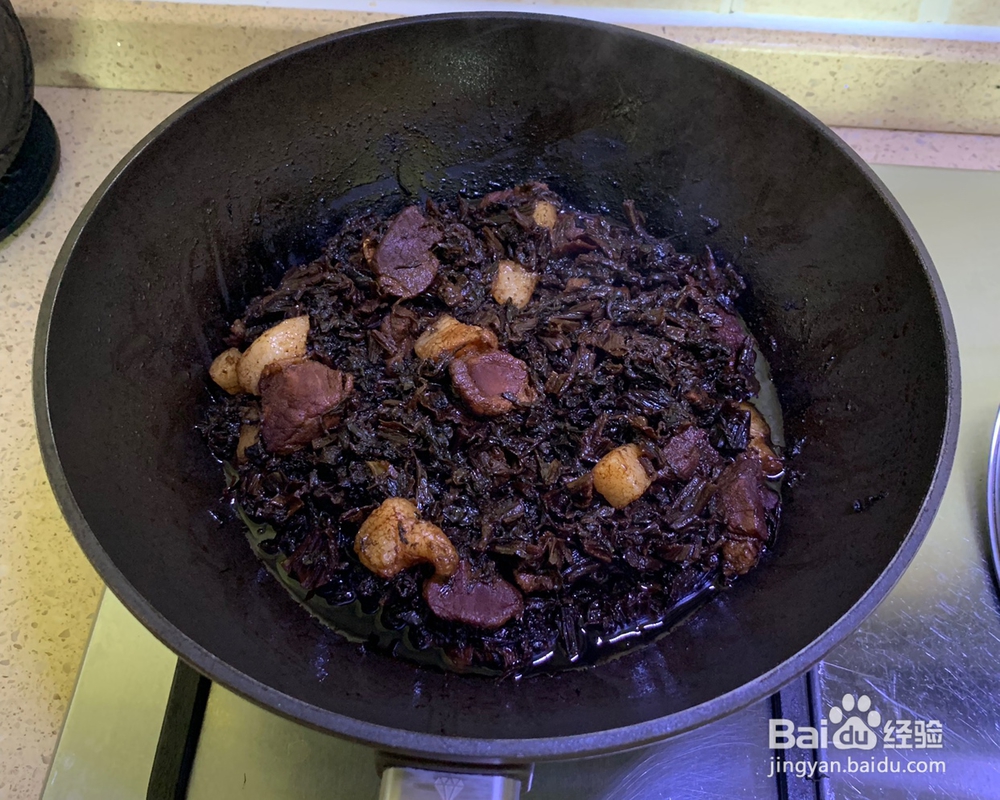孩子爱吃的梅干菜肉饼