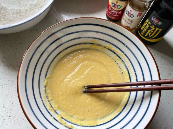 玉米面茴香大蒸饺