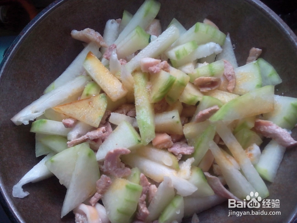 如何做猪肉焖冬瓜