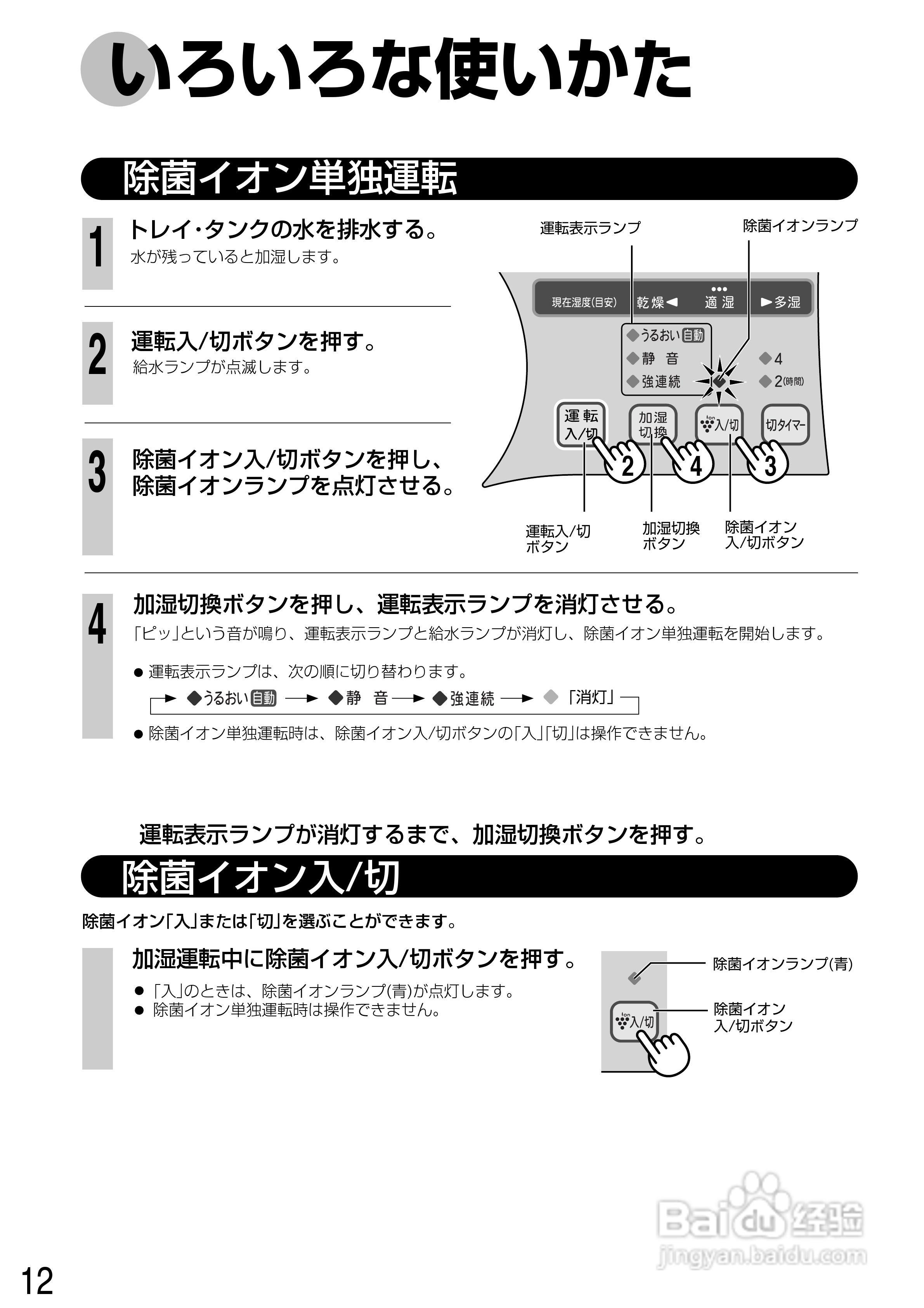 SHARP气化式加湿器HV-U30CX使用说明书:[2]