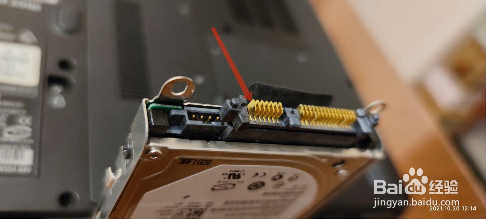 笔记本硬盘拆卸案例