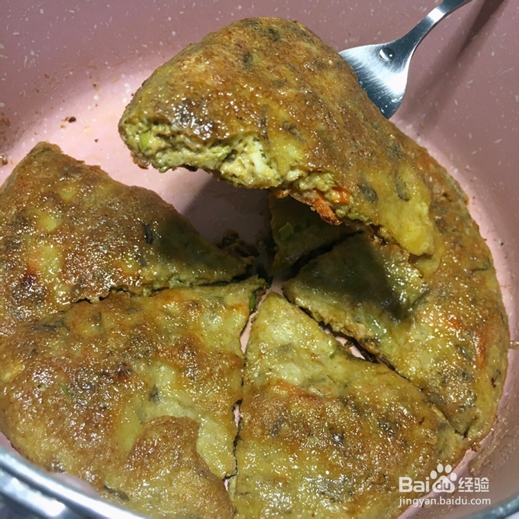 吃不胖的香椿煎鸡蛋饼
