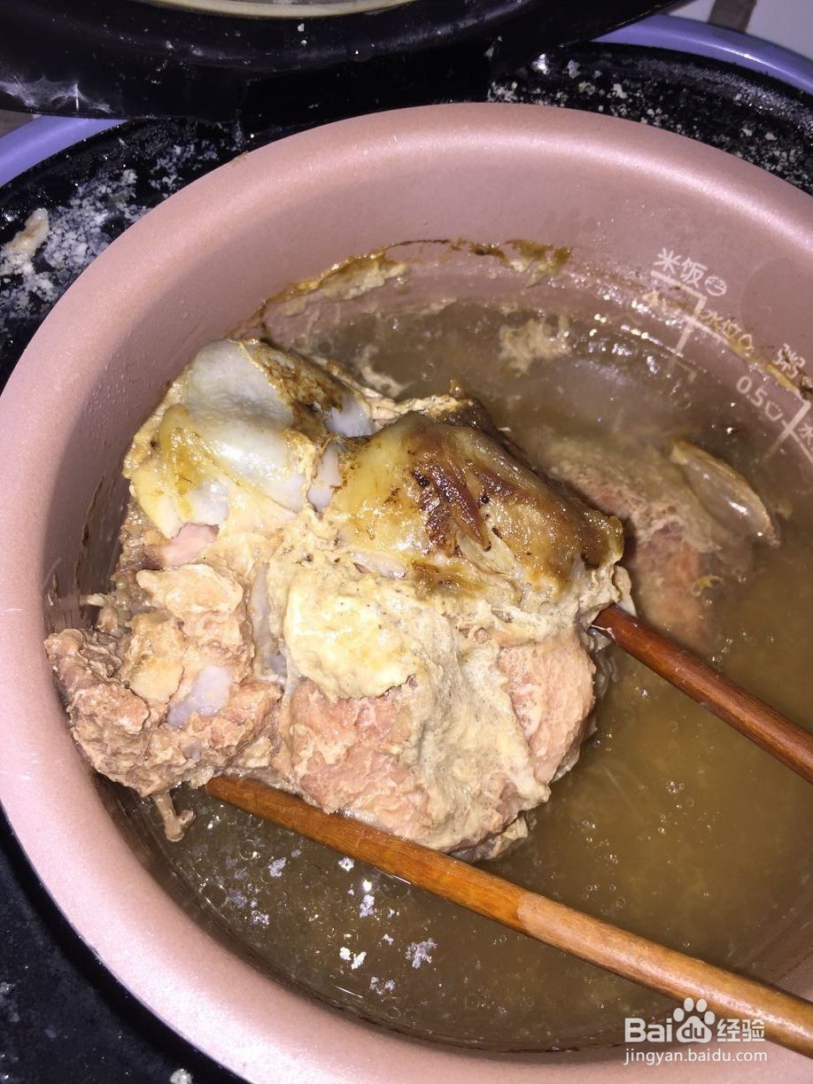 菠萝酱香蹄髈