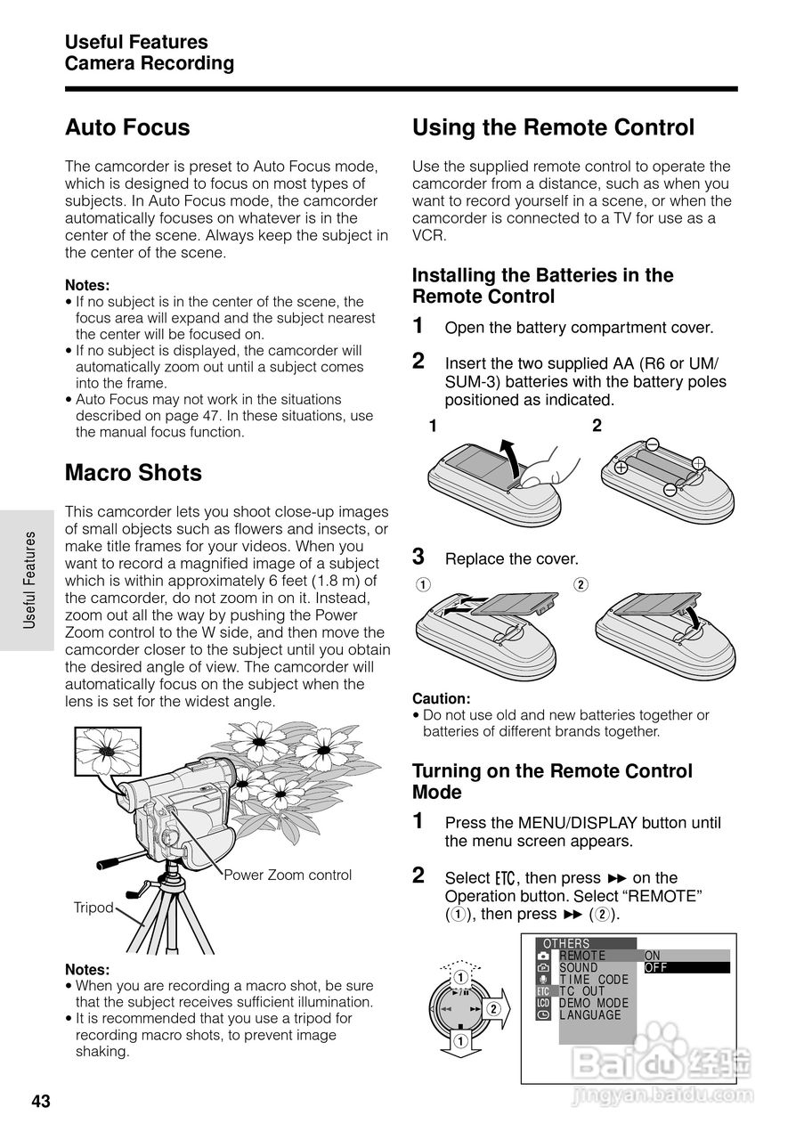 夏普VL-WD450U数码摄像机使用说明书:[6]