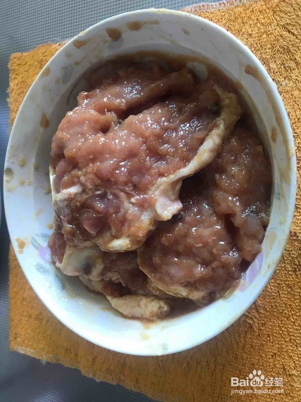 葱烧大排的做法