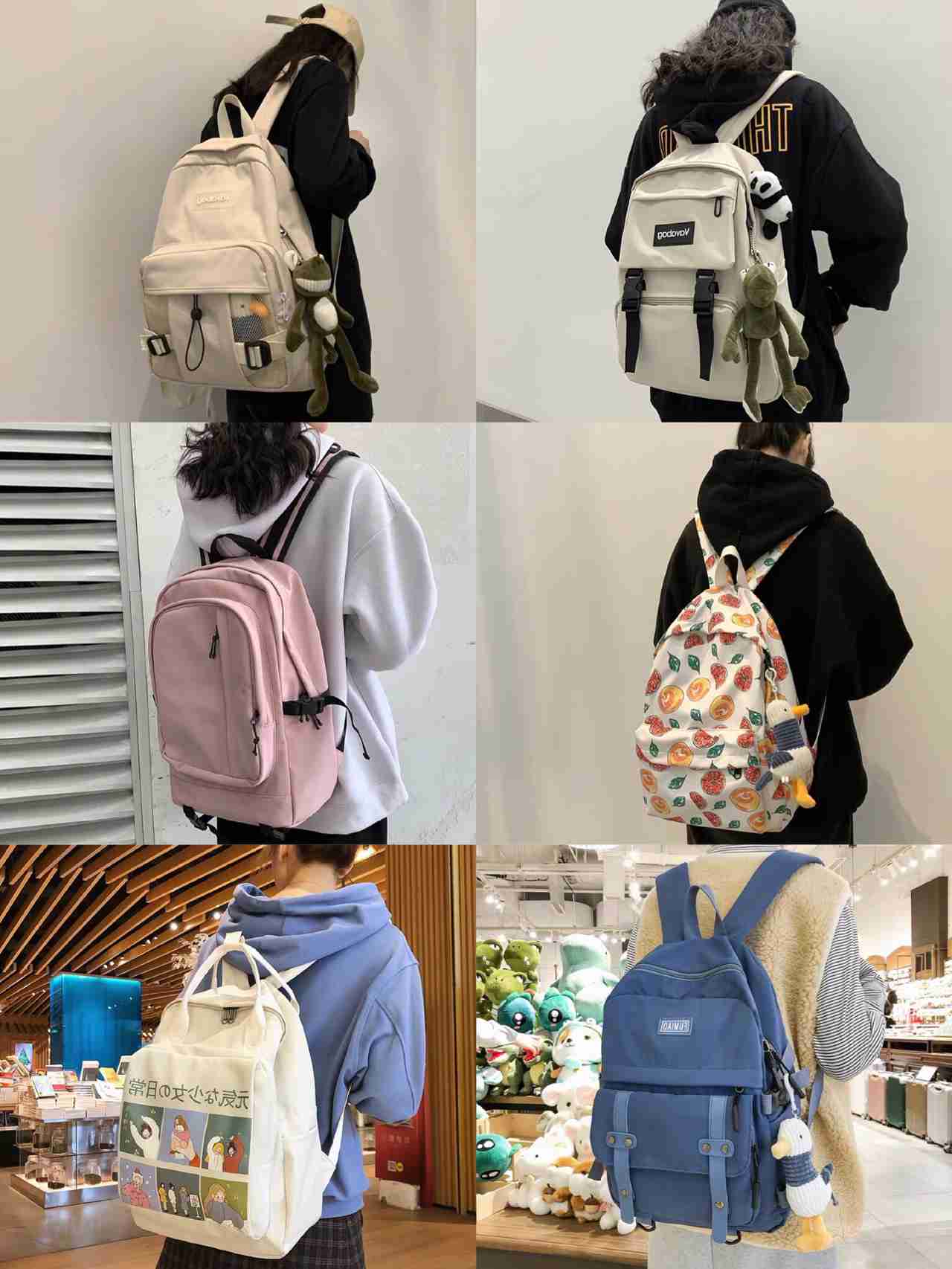 学生党书包推荐,好看好背均50性价比高