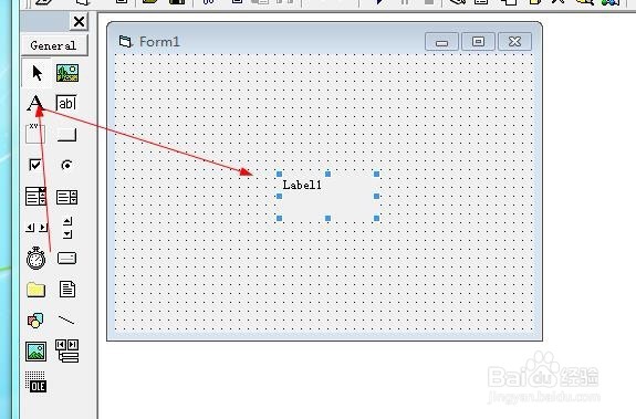 VB 标签变成按钮