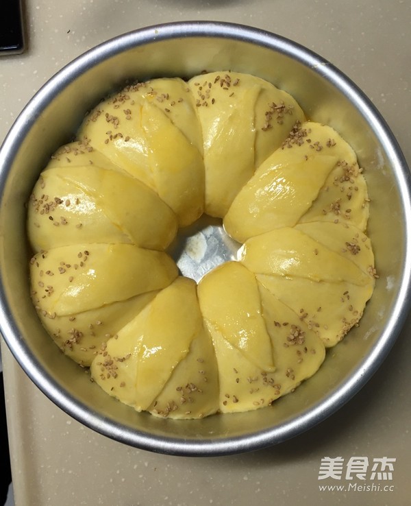 花朵面包的做法