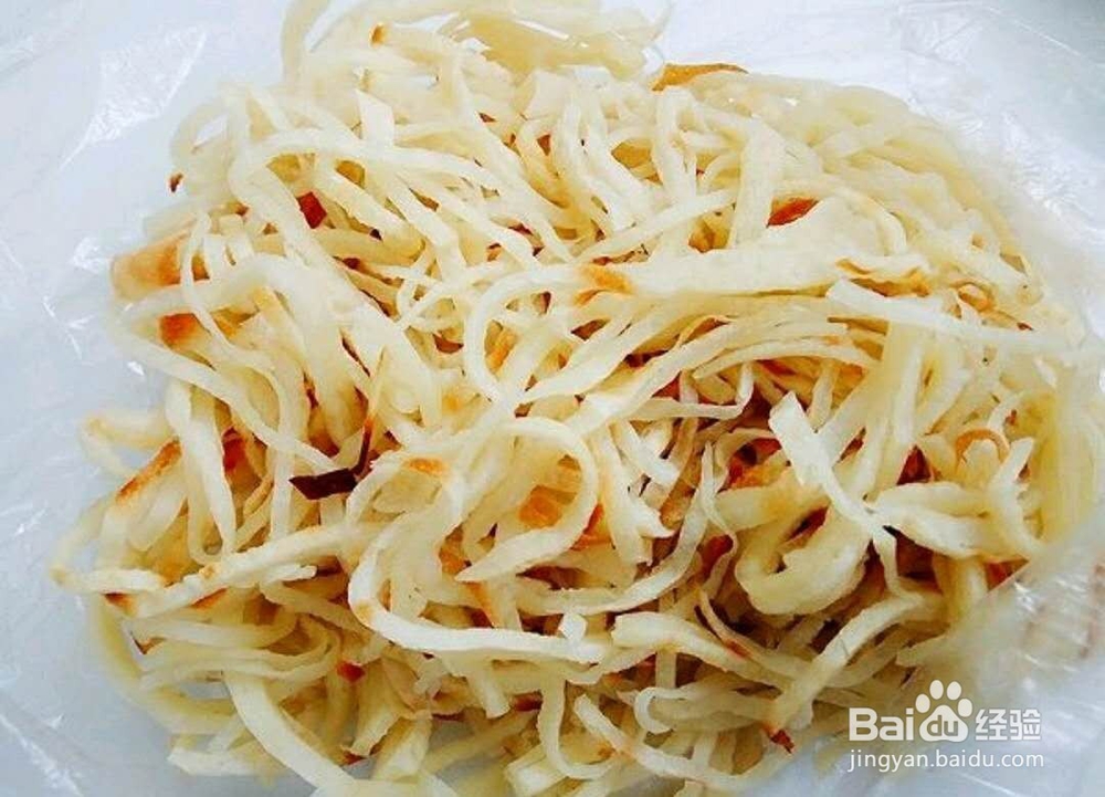 如何自制美味炒饼丝!秒杀路边摊。