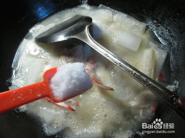 美味冬瓜螃蟹汤