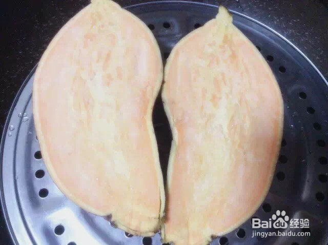 芝士焗红薯的做法