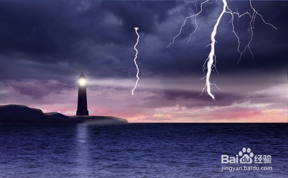 怎么利用PS的通道抠图制作闪电组合照