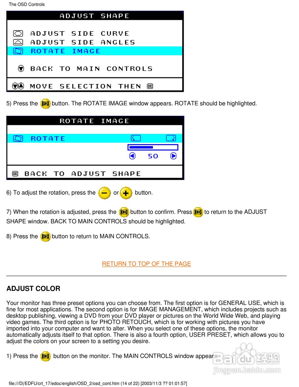 飞利浦107B40彩显使用说明书:[9]
