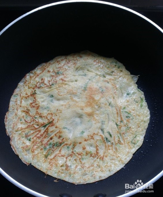 虾皮苦苣饼做法