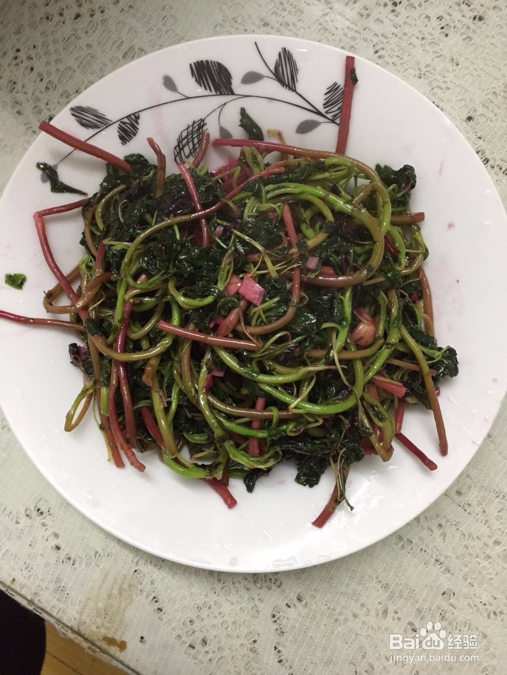 蒜香苋菜的简单做法
