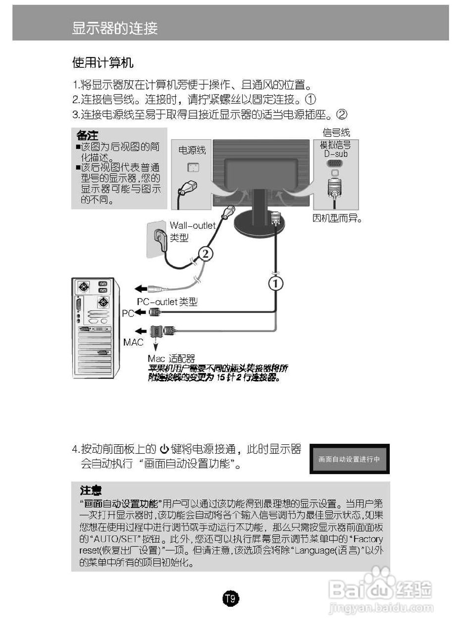 LG L194CWT液晶显示器使用说明书:[2]