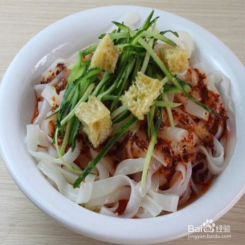 在家自己制作凉皮