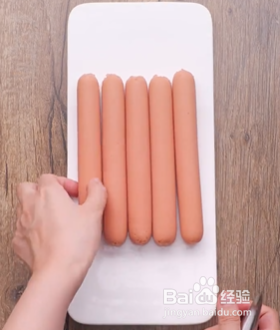 如何炸火腿肠