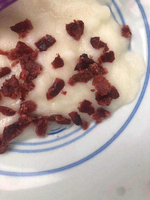 山药雪梨蔓越莓松饼