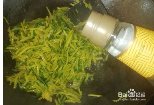 清炒南瓜丝的做法