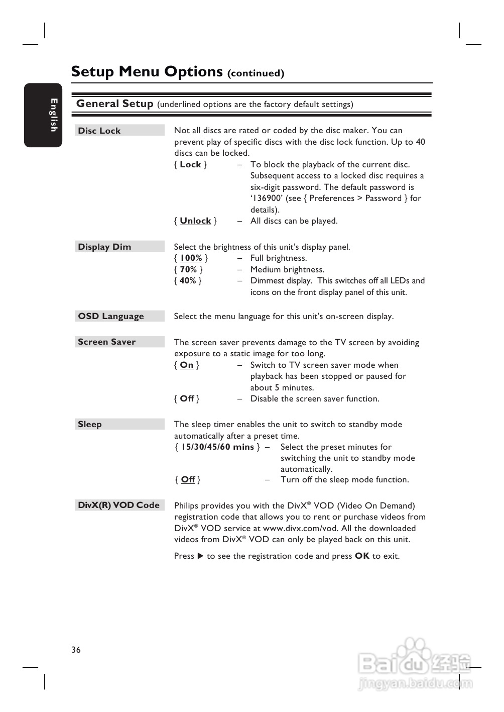 PHILIPS HTS3265 USB/卡拉OK 5.1声道家庭剧院使用说明:[2]